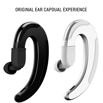 

Bluetooth Wireless Ear Hook Earphone Headphones Handsfree Bone Conduction Earphone With Mic Earbuds Sports Headset For Xiaomi