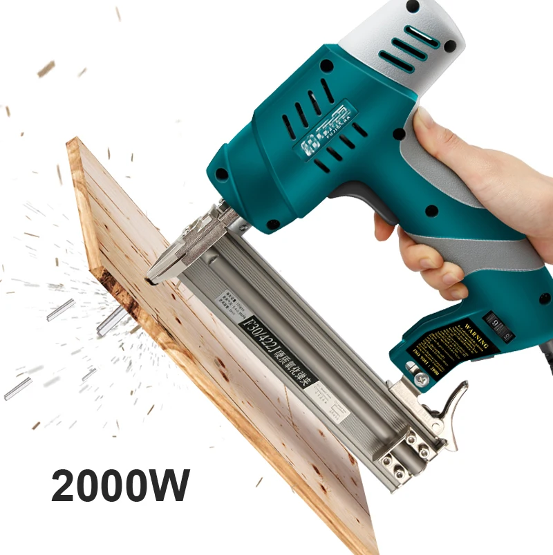 HIGH QUALITY Dual-Purpose Electric Nail Gun F30 Straight Tools Nail Ejection Device Nail Stapler Shooter