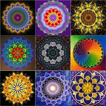 

diamond painting Mandala Home Decoration picture by rhinestones full square drills diamond mosaic diamond embroidery sale