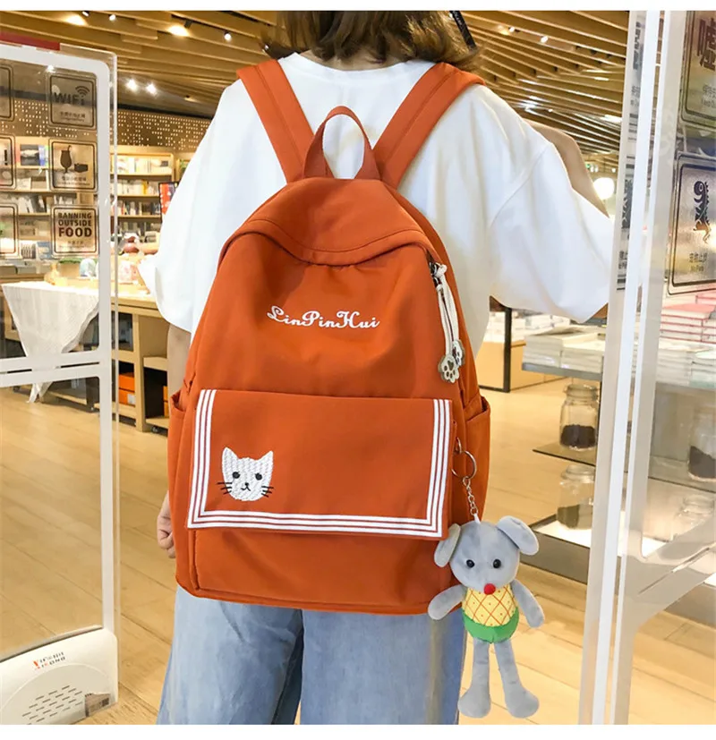 Модный школьный рюкзак для девочек рюкзак Mochila Feminina рюкзак школьные сумки рюкзак для девочки-подростка школьные сумки