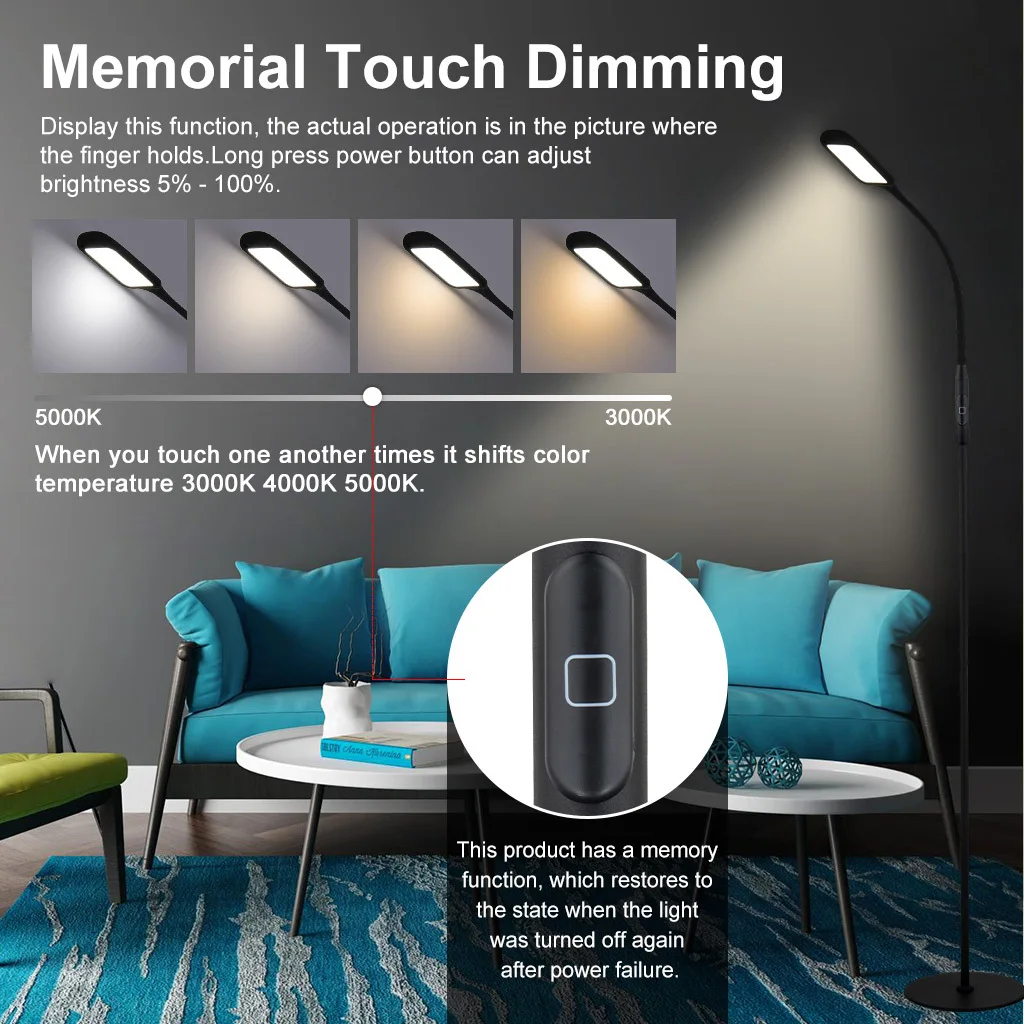 for amazon hot style touch floor lamp LED lamps and lanterns floorlamp LED the desk lamp that shield an eye