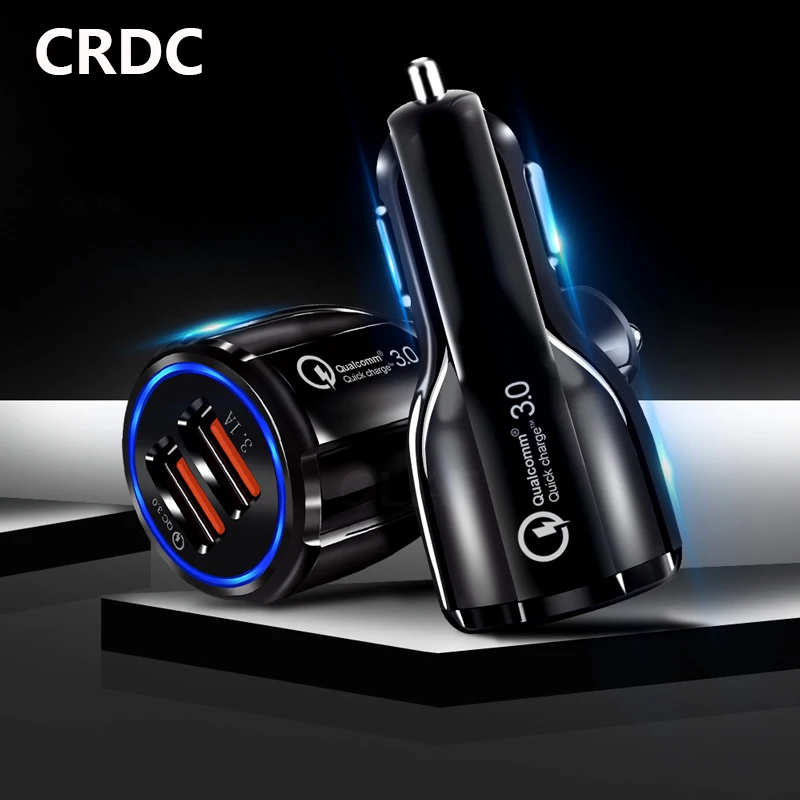 CRDC совместимы с зарядных порта USB для автомобиля Зарядное устройство Quick Charge 3 0 QC