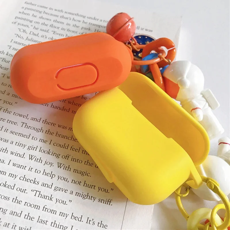Милый мультфильм астронавт кулон силиконовые чехлы для Apple Airpods Pro Аксессуары Bluetooth беспроводные наушники коробка Защитная крышка