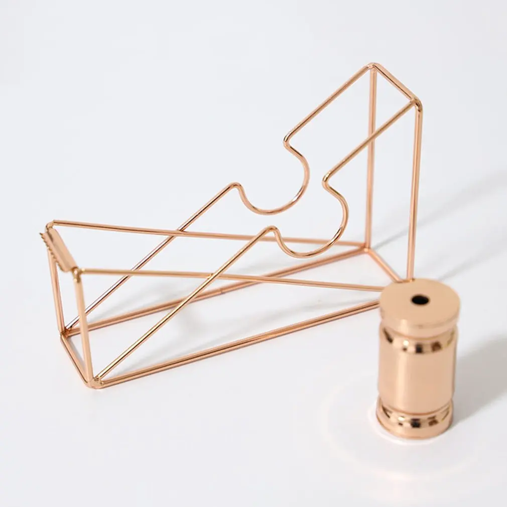 Metal rose gold Tape Cutter Washi Tape Storage Organizer Cutter Stationery Office Tape Dispenser Office Supplies