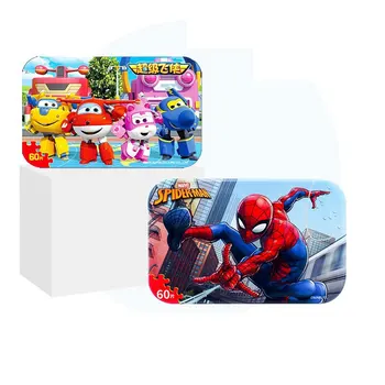 

Disney Puzzle Frozen cars3 Avengers Toy4 Mickey Princess 60 Piece Baby Toy Children Wooden Jigsaw Puzzles Kids Educational