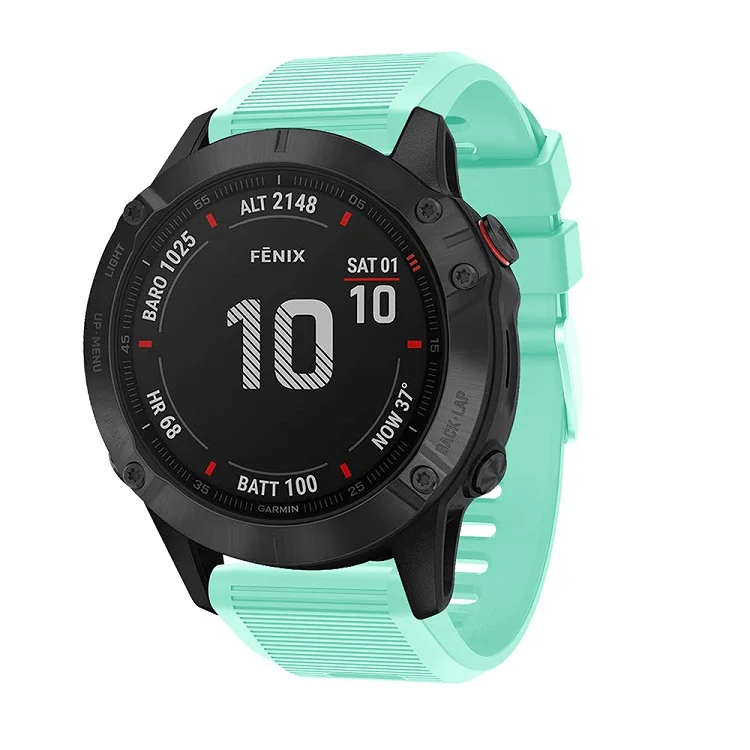 Мягкий силиконовый браслет для Garmin Fenix 6X/5x Plus, ремешок для часов, ремешок для часов Garmin Fenix 3/5X, сменный ремешок на запястье