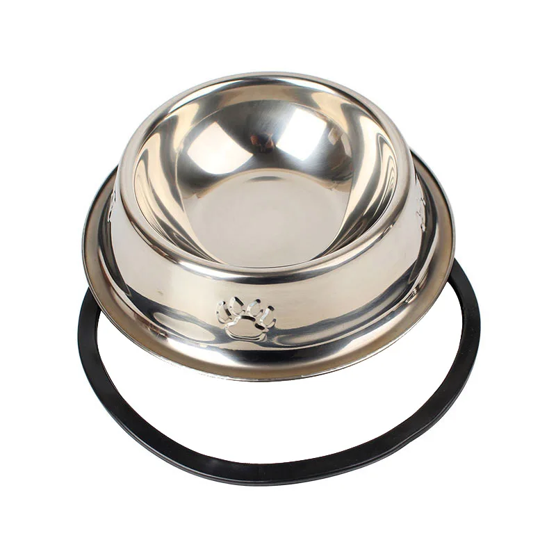 Stainless Steel Pet Puppy Cat Bowl Feeder  Stainless Steel Feeder Dogs - 6  Stainless - Aliexpress