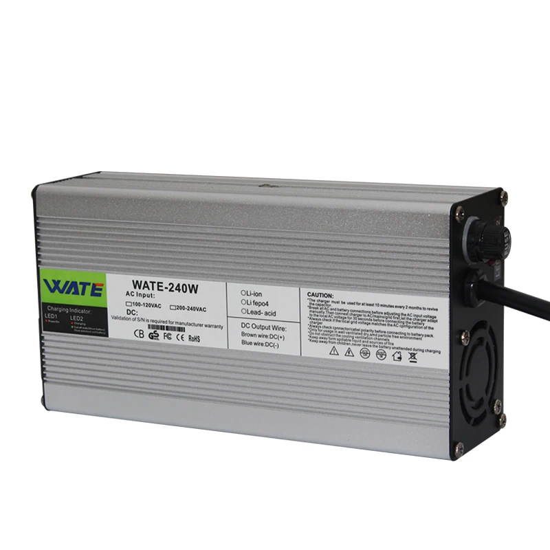 75.6V 3A 충전기 리튬 이온 배터리 충전기 18S 66.6V 전기 자동차, 전기 지게차, 전기 골프 카트 용