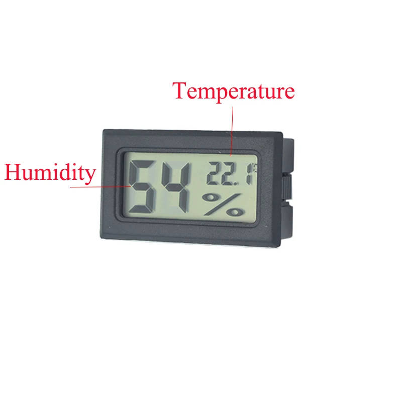 1 шт. цифровой мини-ЖКД, автомобильный термометр, гигрометр для помещений и улицы, портативный датчик температуры и влажности, измеритель, инструменты
