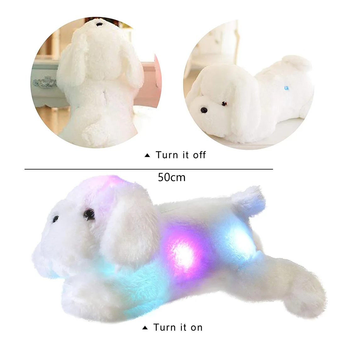 Kawaii Puppy мягкие игрушки 50 см милая собака Плюшевые игрушки Мягкая кукла детские игрушки плюшевые куклы детские подушки