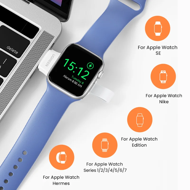 Wireless Fast Charger for Apple Watch » The Messless