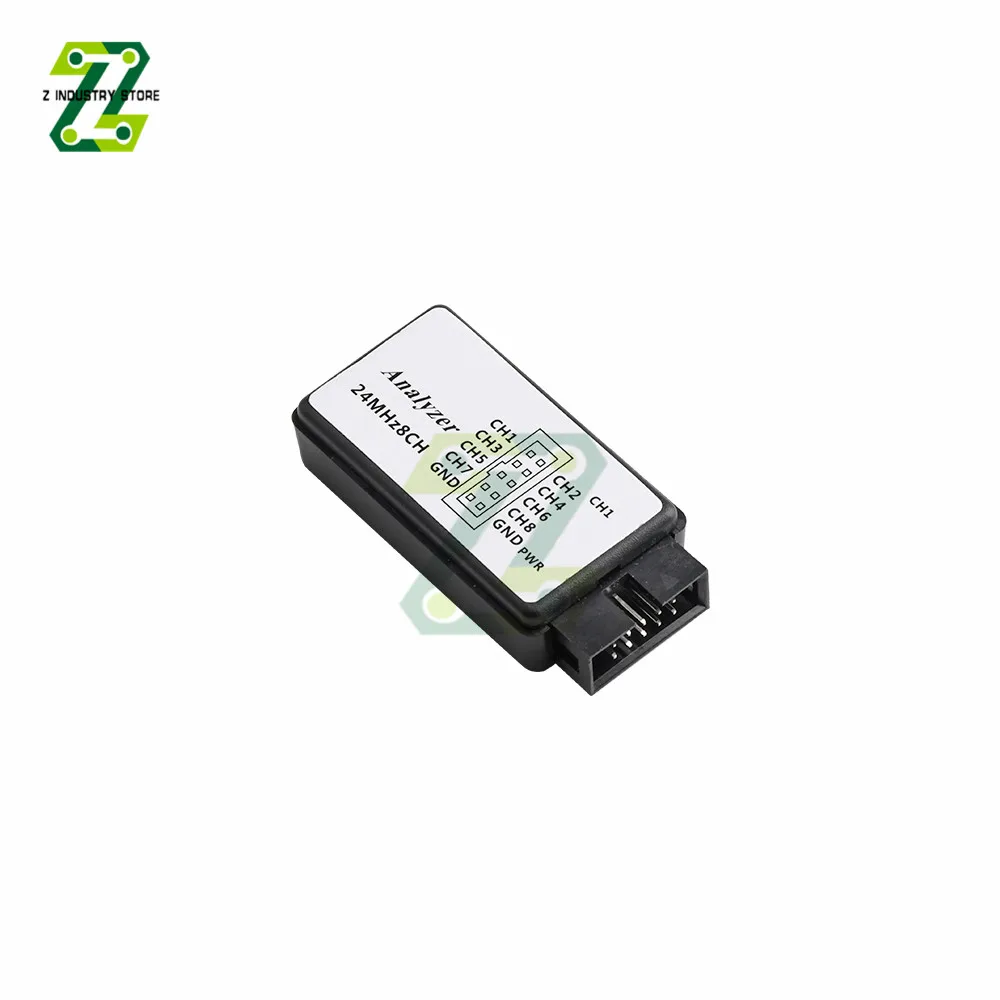 Portable USB Logic Analyzer 24M 8CH Channels Debug Data Upload Measuring Tool 3