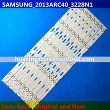 Партиями по 5 комплектов = 40 шт. 5 светодиодный 428 мм светодиодный Подсветка полосы для ТВ 40VLE6520BL SAMSUNG_2013ARC40_3228N1 40-LB-M520 40VLE4421BF