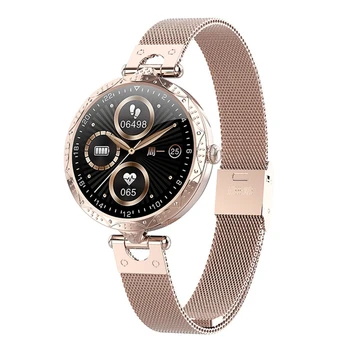 

AK22 Smart Watch Women IP68 Waterproof Heart Rate Blood Pressure Monitor Smartwatch Gift for Ladies Watch Bracelet