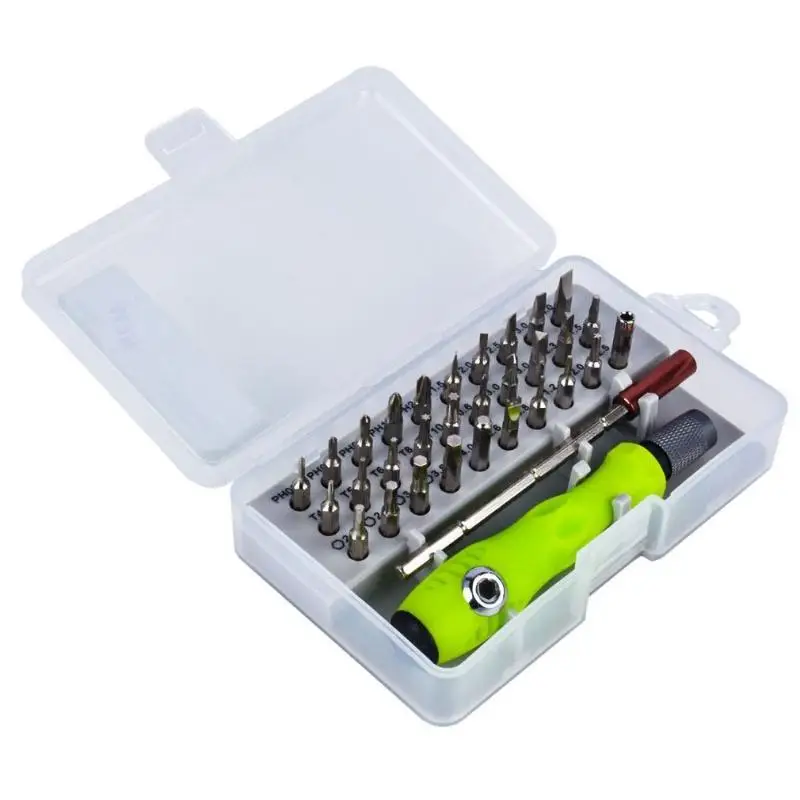 32 шт. многоцелевой отвертка бит для Мобильный телефон компьютер PC ремонт