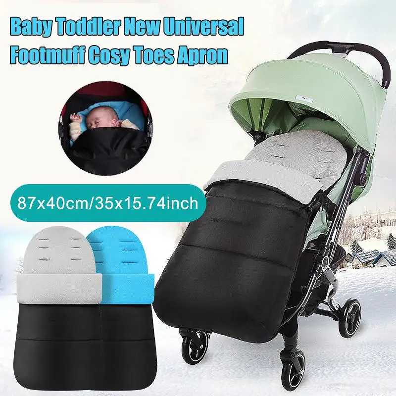 

Baby Stroller Footmuff Cosy Thick Warm Winter For Newborns Baby Stroller Sleeping Bag Foot Muff Infant Windproof Foot Cover Baby