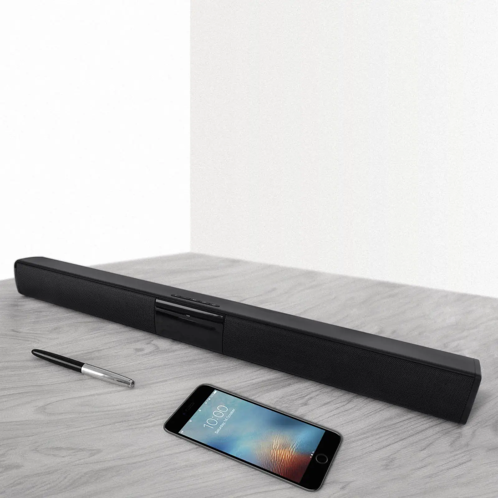 

3D Surround Speakers Sound Bar System Wireless Bluetooth Soundbar Home Speaker Supports 3.5mm AUX input