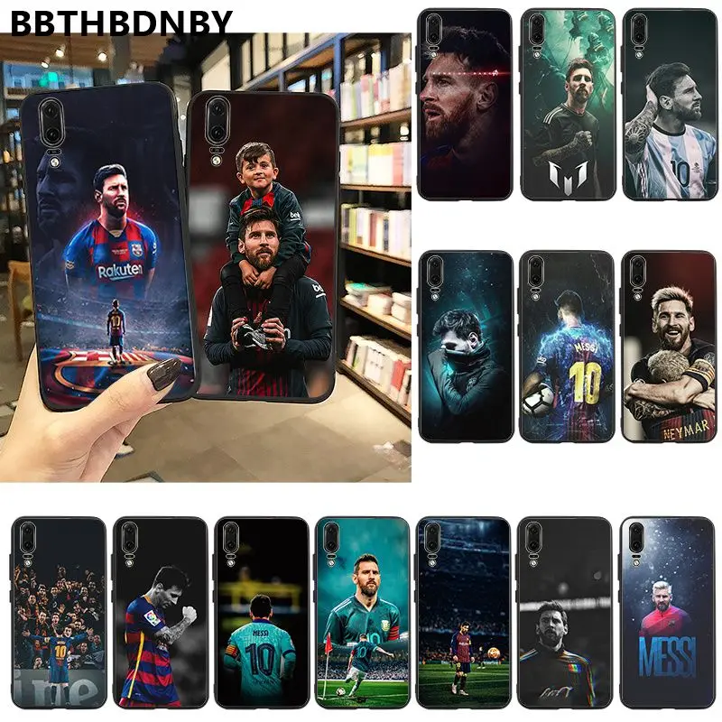 Для huawei P10 чехол MESSI TPU черный для телефона lite P20 pro P30 Psmart mate 20 | Мобильные телефоны и