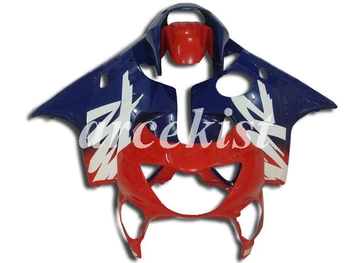 

Injection Mold New ABS Motorcycle Fairings Kit Fit For HONDA CBR600 F4 FS 1999 2000 body set Custom Free Flame Red blue