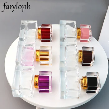 

30ml Transparent Thick Glass Portable Spray Bottle Glass Vials Portable Mini Perfume Atomizer Travel Cosmetics Empty Bottle