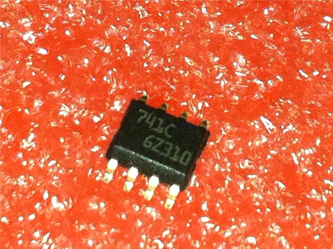 10 шт./лот UA741CDT SOP8 UA741 SOP 741C SMD новый и оригинальный IC