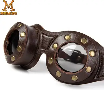 

Molezu Halloween Mask props punk industry retro Gothic goggles Adult Party Costume Mask horror Carnival Cosplay party props
