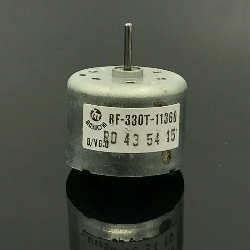 Круглый Шпиндельный микродвигатель MABUCHI RF-330T-11360 постоянный ток 3 В 5 6 в 6330 об/мин 24