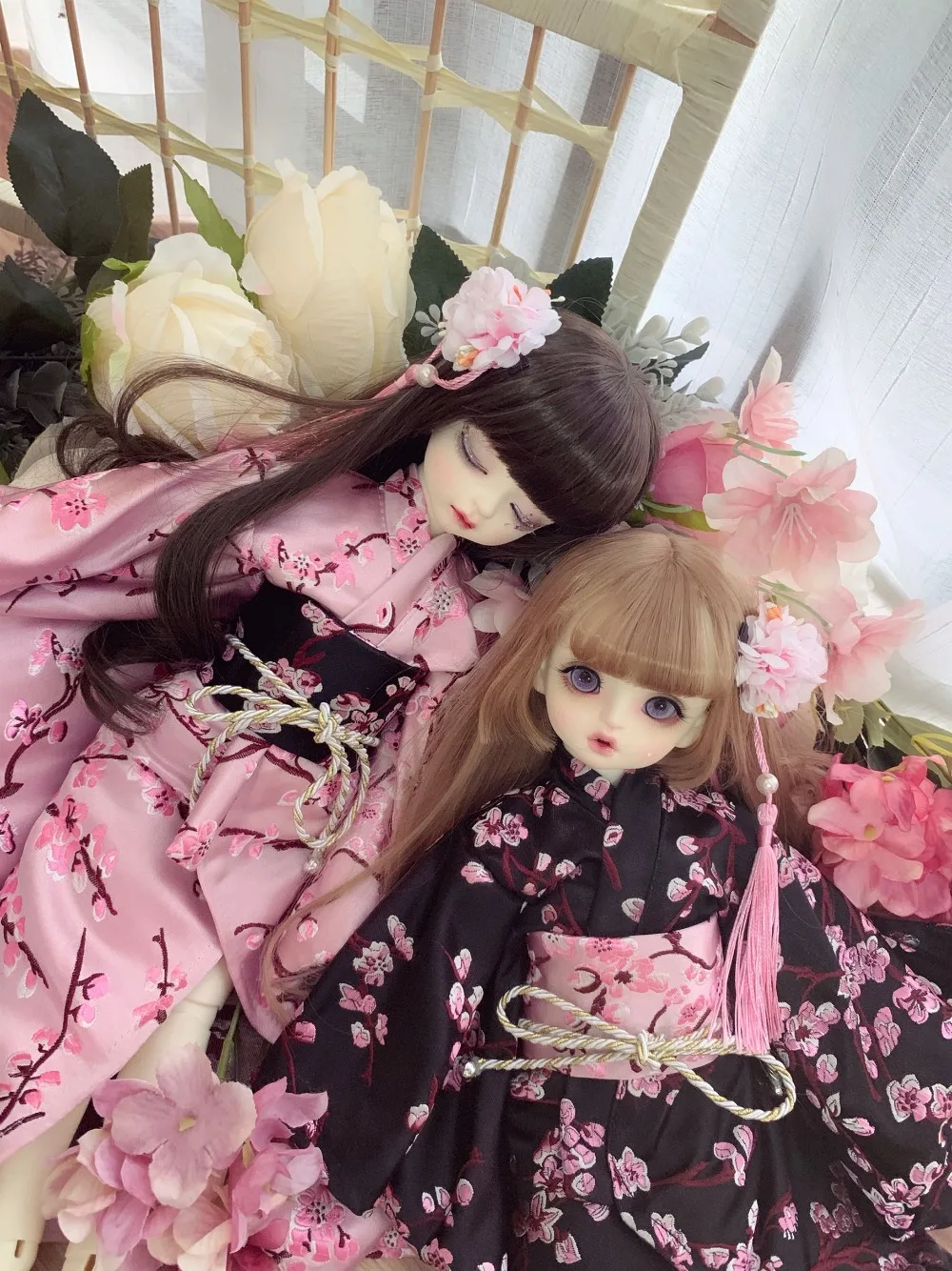 1/3 1/4 BJD SD кукольная одежда кимоно халат для 1/4 bjd кукла аксессуары женская одежда