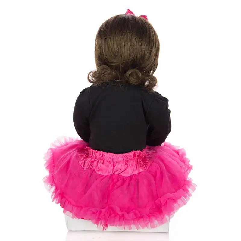 KEIUMI Прекрасная принцесса кукла-реборн 60 см, мягкая виниловая ткань, Реалистичная кукла-реборн Bonecas Meninas, подарок на день детей