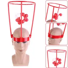 Головная повязка обруч мяч игрушка ловля Баскетбол малыш игра голова ремень с 20 шариками O28