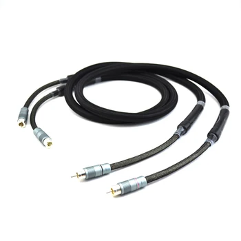 

Voodoo Stradivarius Cremona Edition Interconnect cable silver plated RCA plugs with box
