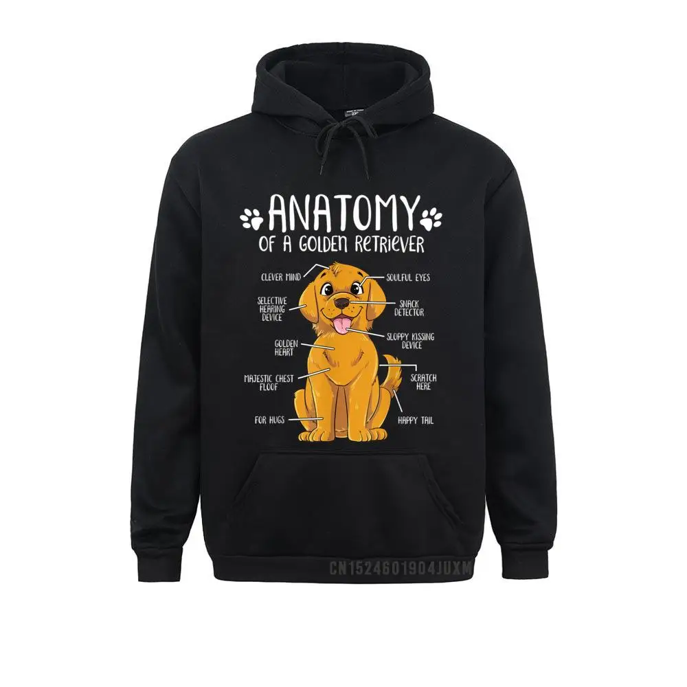 Printed On Long Sleeve Hoodies Autumn New Coming  Sportswears Men Sweatshirts Funny Anatomy Golden Retriever Dog Lover T-Shirt__5144 Funny Anatomy Golden Retriever Dog Lover T-Shirt__5144black