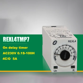 

Schneider Electric REXL4TMBD On delay timer 24VDC 5A 0.1S-100H 14-pin 4NO 4NC brand new original imported