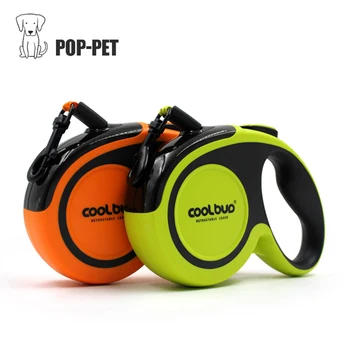 

5 Meter Dogs Retractable Leash Extending Pet High Quality Nylon Automatic Rope Lead Reflective Dog Traction Rope for Big Dog