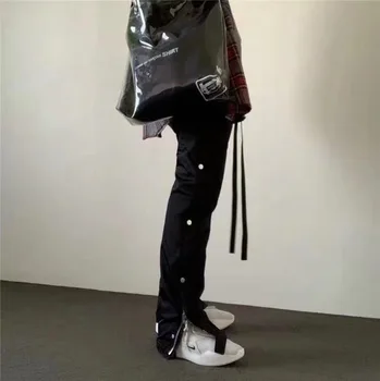 

Fog 6th Collection Side Bottons Men Long Style Jogger Pants Track Pants Hiphop Streetwear Men Casual Pants Trousers