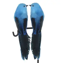 12 шт. искусственные украшения для птиц Воробей DIY для домашнего сада Свадебные украшения вечерние аксессуары