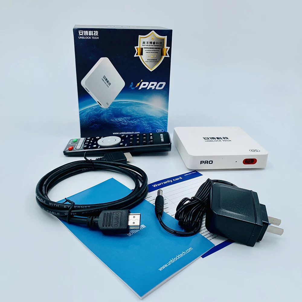 Разблокировка UBOX PRO I900 16GB OS Gen.5 Android 7,0 Smart tv Box