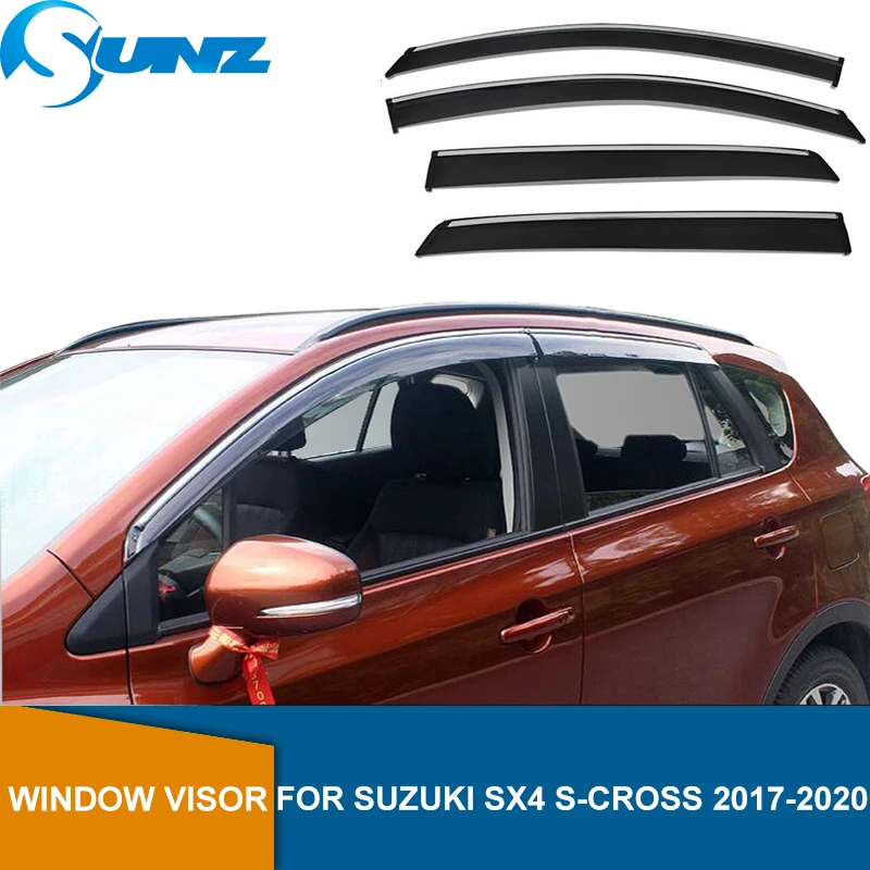 Боковых окон для Suzuki SX4 S Cross/Кроссовер 2017 2018 2019 2020 окно козырек от солнца и дождя
