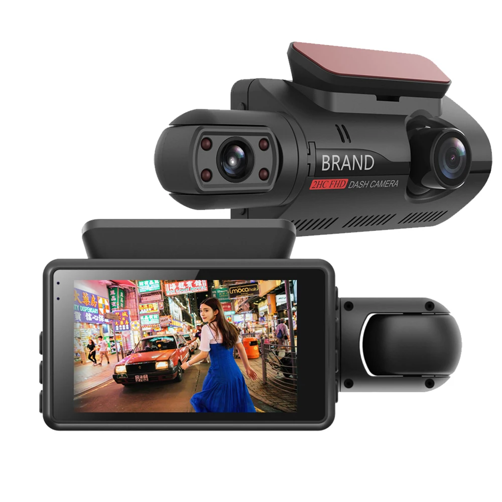 Lucky cel Pat Fhd Car Dvr Camera Dash Cam Dual Record Hidden Video Recorder Dash Camera  1080p Night Vision Parking Monitoring G-sensor Dashcam - Dvr/dash Camera -  AliExpress
