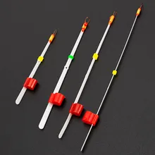 

ABS Rod Tips 5Pcs Mini Winter Ice Fishing Rod Top Tip Pole Front End Section Bobber Indicator Fishing Rod Fishing Pole