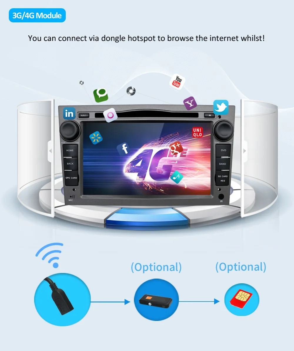 Discount Bosion 4G+64G 2Din Android 9.0 Radio Car DVD Multimedia Player For Opel Vectra Corsa D Astra H Steering-Wheel Audio Video WIFI 19