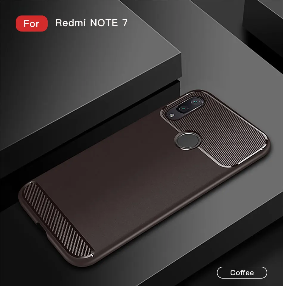 !ACCEZZ Luxury Matte Phone Case For Xiaomi Redmi Note 7 Protection Back Cover Anti-knock Thin For Redmi Note 7 Soft Shell Cases (13)