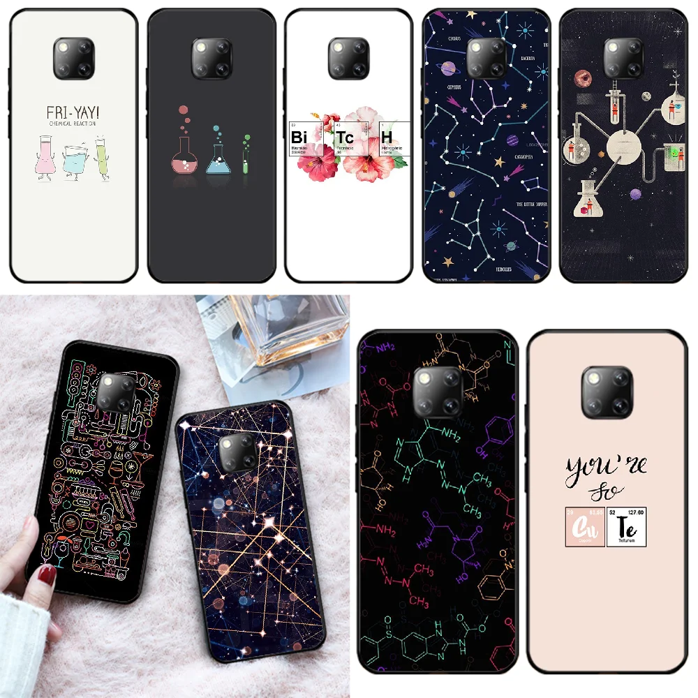 Mad Science Chemistry Lab Quality Phone Case For Huawei Mate 9 10 10Lite 20 20X 10Pro 20Pro 20Lite Enjoy 9Plus 10Plus | Мобильные