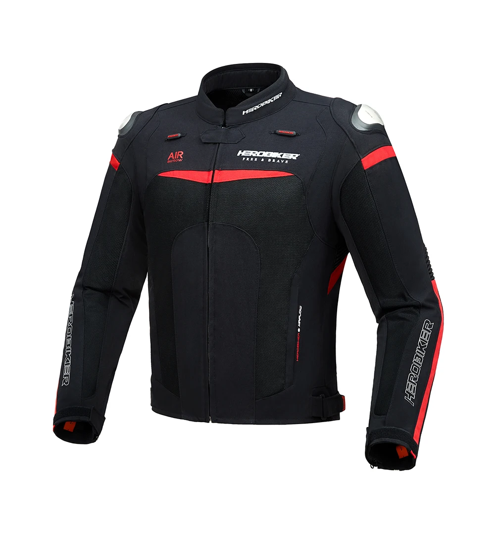 HEROBIKER, новинка, мотоциклетная куртка, защитное снаряжение для мужчин, для мотокросса, для гонок по бездорожью, сетчатая, дышащая, мотоциклетная защита