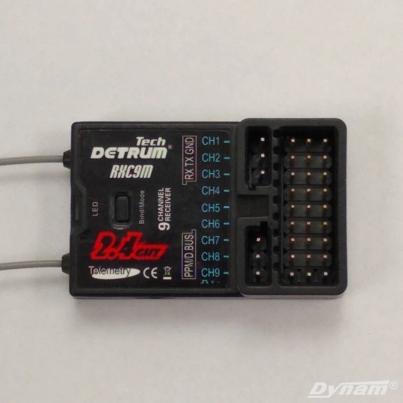 Телеметрический приемник Dynam Detrum RXC9M 9CH 2 4G | Игрушки и хобби