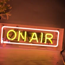 Стеклянная неоновая подсветка неоновая вывеска панели огни для рождества, рождественской вечеринки красочные стеклянные неоновые, акриловые коробки для дома комнаты бар на воздухе