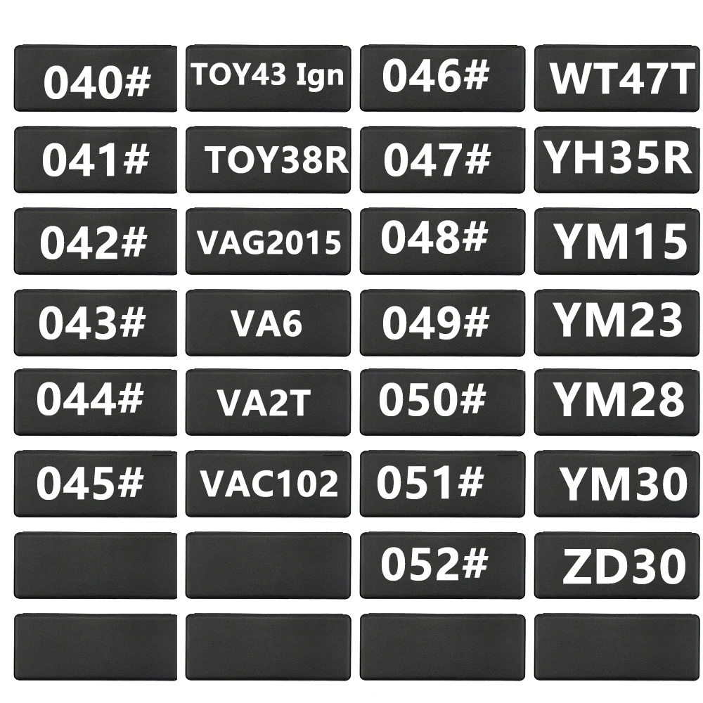 Слесарные инструменты LiShi 2 в 1 для всех типов TOY43 TOY38R VAG2015 VA6 VA2T VAC102 WT47T YH35R YM15 YM23 YM28