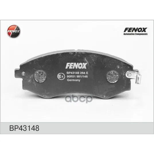 Колодка Тормозная Дисковая FENOX арт. BP43148