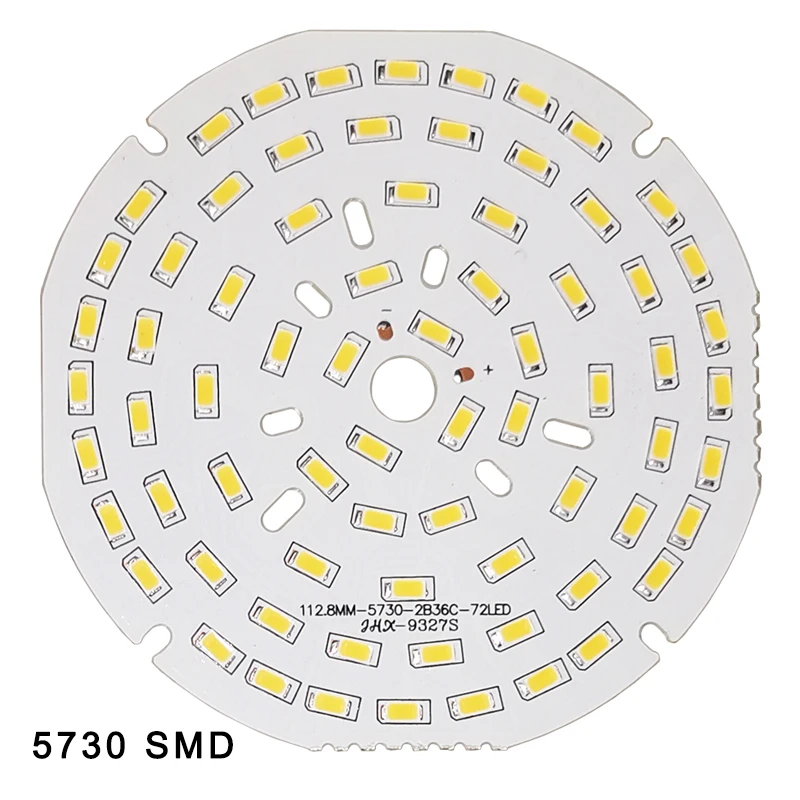5 шт./лот LED SMD 5730 лампа из бисера 3 Вт 7 12 18 24 36 световая панель для светодиодной