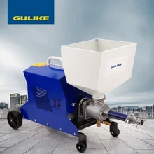 Многофункциональный Электрический Настоящий камень промышленная шпатлевка, краска машина для горячего распыления 1800W 20L/мин 60L цементный машина для горячего распыления